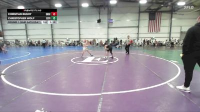 115 lbs Round 1 (9am Saturday) - Christopher Wolf, Terps Xpress vs Christian Bushy, Dynasty Black