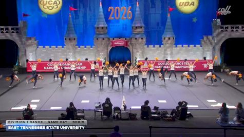 East Tennessee State University [2026 Division I Dance - Game Day Semis] 2026 UCA & UDA College Cheerleading and Dance Team National Championship