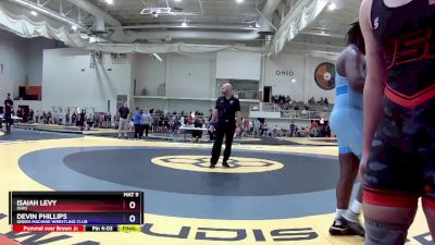 215 lbs Semifinal - Isaiah Levy, Ohio vs Devin Phillips, Green Machine Wrestling Club