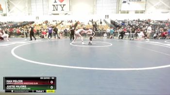 93 lbs Cons. Semi - Justis Majors, Mongoose Elite Wrestling vs Max Pelcer, Gorilla Grapplers Wrestling Club