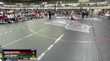 107 lbs Round 3 (4 Team) - James Hemmila, Loyola Academy vs Mason Brayfield, Park Hill