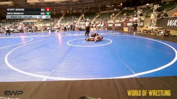 130 lbs Consi Of 8 #1 - Wyatt Jenson, Nebraska Boyz vs Nico Murillo, Sanderson Wrestling Academy