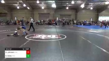 52 lbs Prelims - Alec Johnson, Sebolt vs Kase Oxley, Prodigy WC