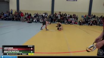 90 lbs Round 1 - Jack Bowe, Crass Trained Wrestling vs Brexton Bartsch, NRHEG Panther Youth Wrestling