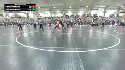 145 lbs Cons. Round 2 - Rodjere Coates, Dandridge Wrestling Club vs Isaiah Williams, Cougar Wrestling Club