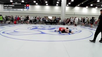 126 lbs Cons. Round 4 - Dylan Yarema, AL vs Cael Lynch, WI