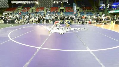 100 lbs Cons 16 #2 - Ivy Brandenburg, MN vs Dakota Harris, OK