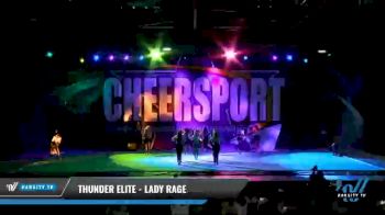 Thunder Elite - Lady Rage [2021 L5 Senior - D2 Day 1] 2021 CHEERSPORT National Cheerleading Championship
