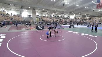 95 lbs Cons. Semi - Corbin Quint, Blackman Wrestling vs Calvin Erickson, SEWC