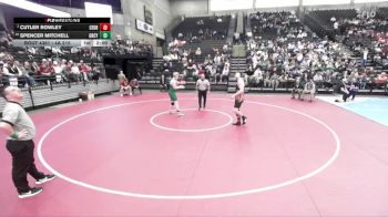 4A 215 lbs Cons. Semi - Cutler Rowley, Cedar vs Spencer Mitchell, Green Canyon