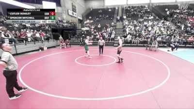 4A 215 lbs Cons. Semi - Cutler Rowley, Cedar vs Spencer Mitchell, Green Canyon