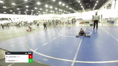 70 lbs Final - Max Jaramillo, Manu WC vs Tallan Ceballos, Dethrone WC