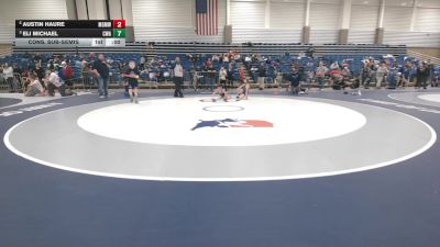 67 lbs Cons. Sub-semis - Austin Haure, Monona Grove/McFarland Wrestling Club vs Eli Michael, Contenders Wrestling Academy