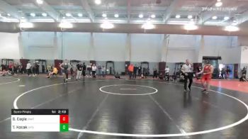 165 lbs Semifinal - Gavin Cagle, UNATT-University Of Virginia vs Tyler Kocak, George Mason