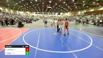 190 lbs Semifinal - Owen Layfield, Silver State Wr Ac vs Clayton Biggs, Lassen Wr Assoc