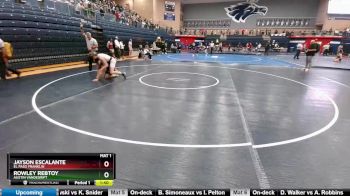 190 lbs Round 2 - Rowley Rebtoy, Austin Vandegrift vs Jayson Escalante, El Paso Franklin