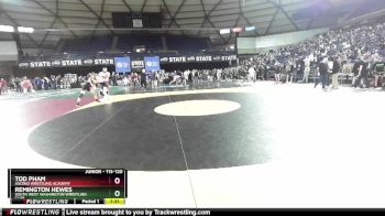113-120 lbs Round 3 - Tod Pham, Ascend Wrestling Academy vs Remington Hewes, South West Washington Wrestling Club