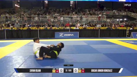 Oscar Junior Gonzalez vs Zayan Islam 2025 Pan Kids Jiu-Jitsu IBJJF Championship