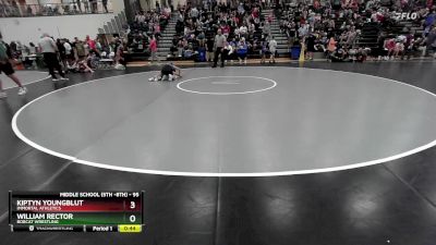 95 lbs Cons. Round 1 - Kiptyn Youngblut, Immortal Athletics vs William Rector, Bobcat Wrestling