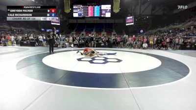 113 lbs Champ. Rd Of 128 - Greysen Packer, ID vs Cale Richardson, OK