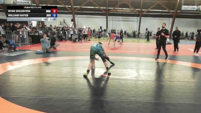 130A lbs Rr Rnd 3 - Ryan Goldstein, Immaculata Hs vs William Hayes, Journeymen