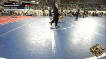 80 lbs Round Of 16 - Daxton Trowbridge, Piedmont vs Bentley Skinner, Eufaula Ironheads Wrestling Club