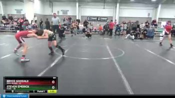 84 lbs Round 3 (4 Team) - Bryce Goodale, Bull Island vs Steven Emerick, MJWL