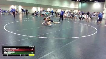 152 lbs Round 4 (16 Team) - Levi Collins, Dream Team vs Keaton Vessells, SD Renegades