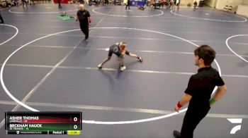 102 lbs Round 3 (6 Team) - Beckham Hauck, St. Francis vs Asher Thomas, Lakeville