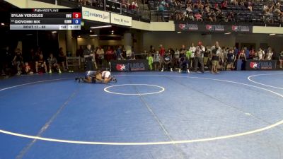 80 lbs Champ. Rd Of 32 - Dylan Verceles, HeadHunters Wrestling Club vs Giovonni Nix, Englewood Live Wire Wrestling Club