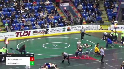 103 lbs Round Of 64 - Cole Robinson, Susquenita vs Lane Richey, Connellsville