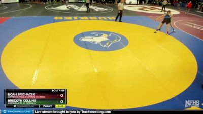 Cons. Round 1 - Breckyn Collins, North Platte St. Patrick`s vs Noah Brichacek, Guardian Angels Central Catholic