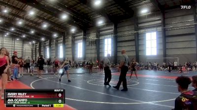 95 lbs Semis - R1 Wb - Avery Riley, Charlies Angels Pink vs Ava Ocampo, Beast Mode Green