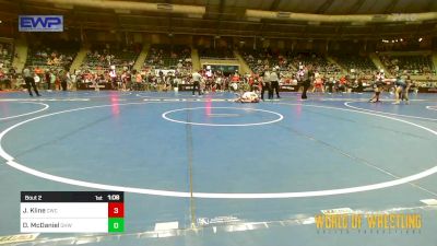 101 lbs Round Of 64 - Jett Kline, Cowboy Wrestling Club vs Dalton McDaniel, Greater Heights Wrestling