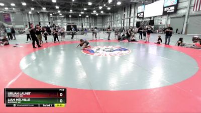 92 lbs Cons. Round 3 - Urijah Launit, Mat Demon WC vs Liam Melville, Buzzsaw WC