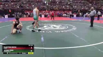 D3-144 lbs Cons. Round 2 - Ayden King, Barnesville vs Clayton Smith, Utica