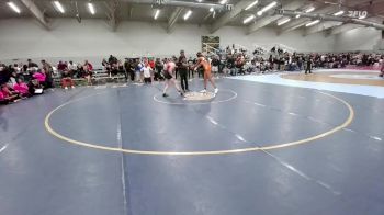 145 lbs Quarterfinal - Ryen Hickey, Chatfield vs Aliyah Maes, Natrona County