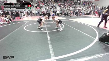 66 lbs Rr Rnd 3 - Waylon Cartwright, Keystone Kids Wrestling Club vs Deacon Salyer, Sperry Wrestling Club