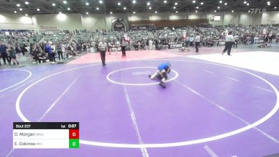 62 lbs Consi Of 4 - Dalyn Morgan, Small Town Grims vs Easton Cokinos, Mat Time