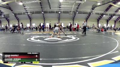 125 lbs Cons. Round 3 - Eamonn Jimenez, Unattached-Edinboro vs Aidan Shufelt, WNY RTC