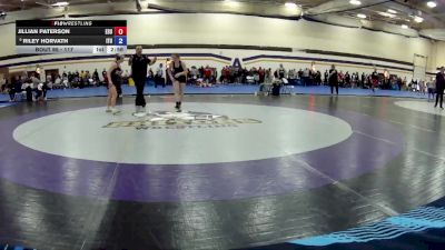 117 lbs Quarterfinal - Jillian Paterson, East Stroudsburg University vs Riley Horvath, Indiana Tech University