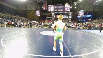 120 lbs Rnd Of 64 - Mason Carlson, Utah vs Noah Woods, Illinois