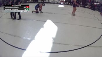 123 lbs Cons. Semi - Kinleigh Coffman, Kearney Girls vs Katelynn Wheeler, Team Wheeler