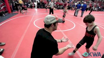 49 lbs Final - Beau Russell, ReZults Wrestling vs Kasen Shouse, Cowboy Wrestling Club