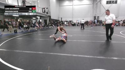 138 lbs Round 2 (6 Team) - Grayson Davis, Steller Trained Cad Bane vs Luke Goldsmith, Este Built Underground