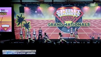 West Coast Fame Allstars - ASSASSINS [2026 L4 Senior Coed - Small Day 3] 2026 Spirit Sports Grand Nationals