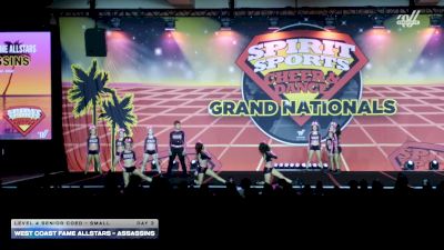 West Coast Fame Allstars - ASSASSINS [2026 L4 Senior Coed - Small Day 3] 2026 Spirit Sports Grand Nationals