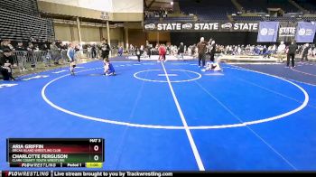 70 lbs Champ. Round 1 - Charlotte Ferguson, Clark County Youth Wrestling vs Aria Griffin, Orcas Island Wrestling Club