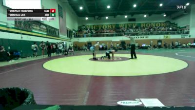 150 lbs Quarterfinal - Joshua Requena, Camarillo vs Joshua Lee, South Torrance