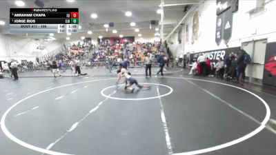 106 lbs Quarterfinal - Jorge Rios, St. John Bosco vs Abraham Chapa, La Quinta/LQ